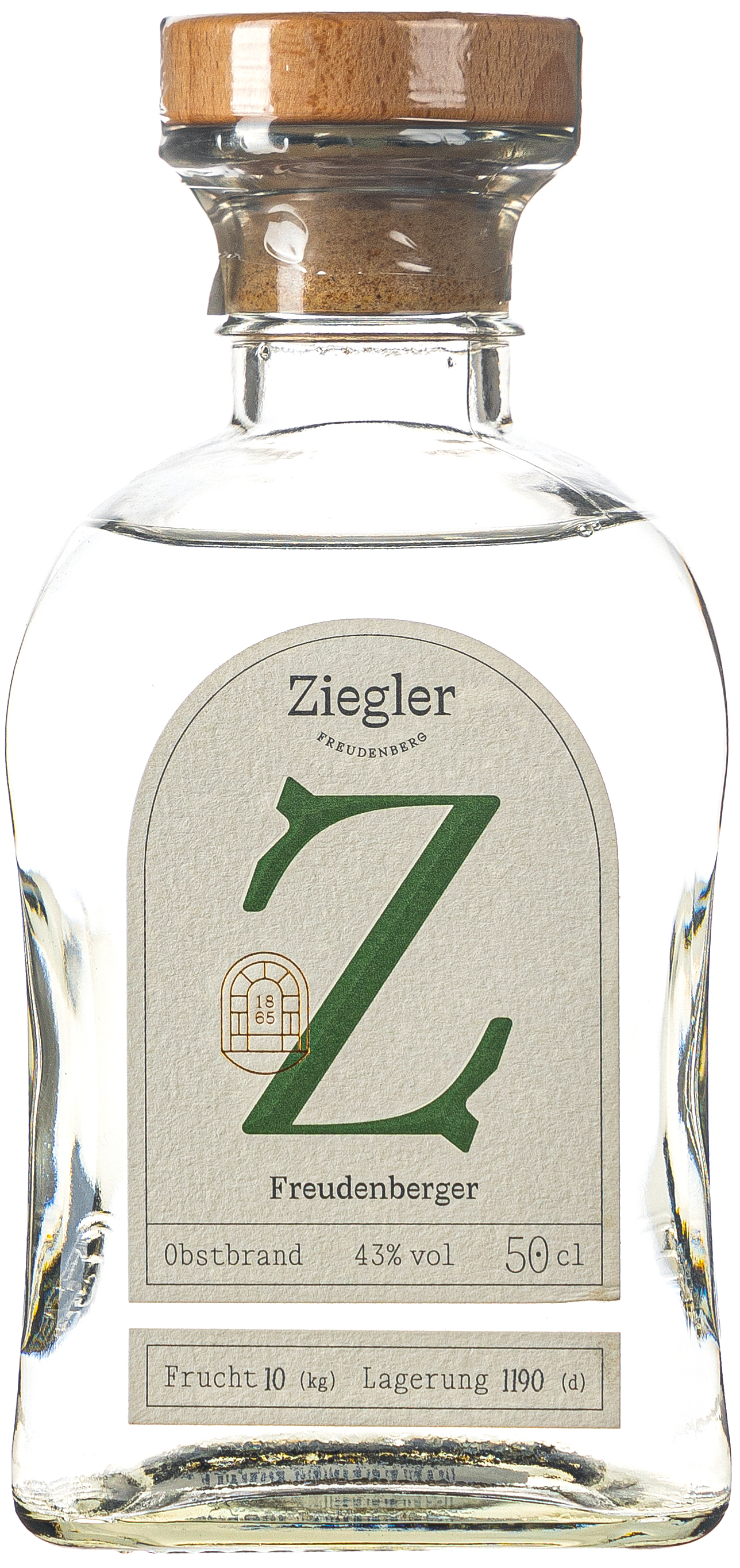Ziegler Freudenberger Obstbrand 43% vol. 0,5L 
