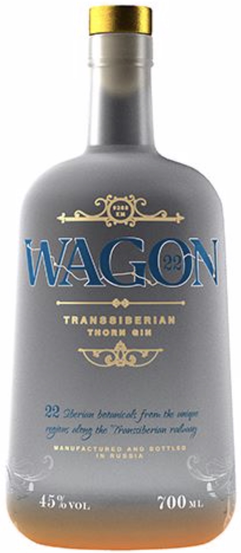 Wagon 22 Transsiberian Gin 45% vol. 0,7L