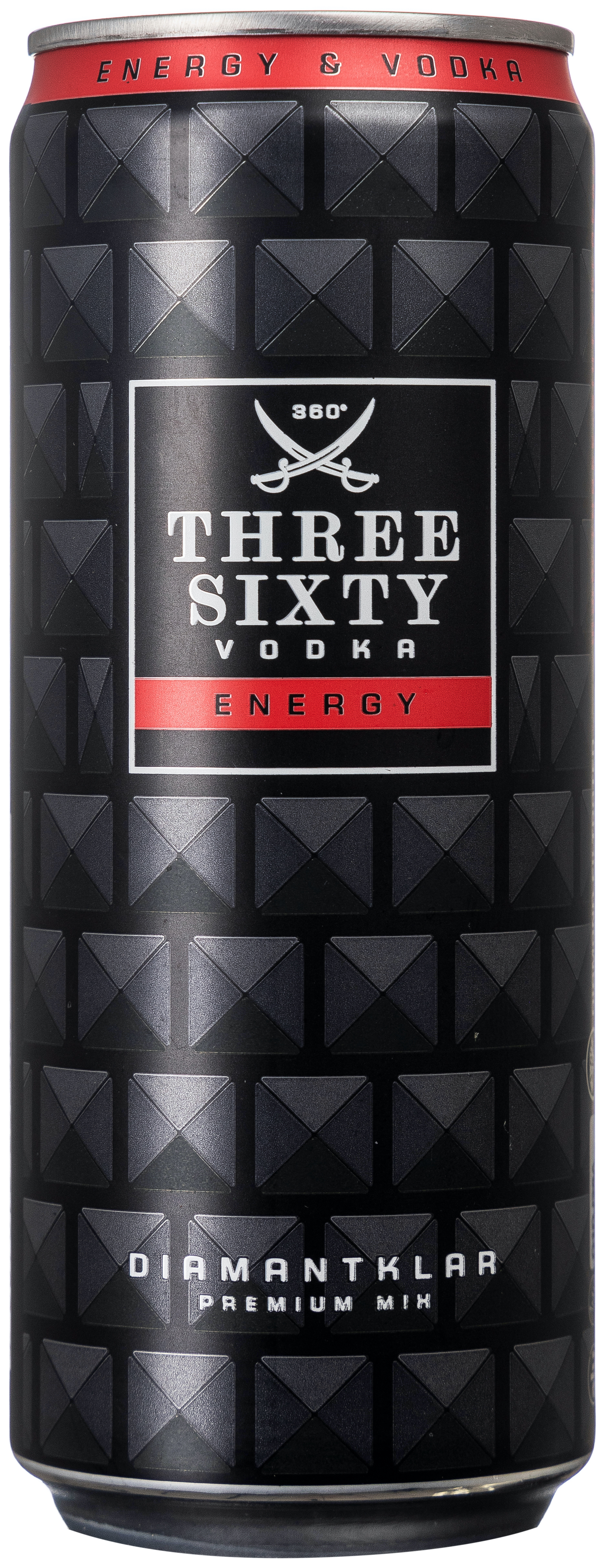 Three Sixty Vodka & Energy 10% vol. 0,33L EINWEG 