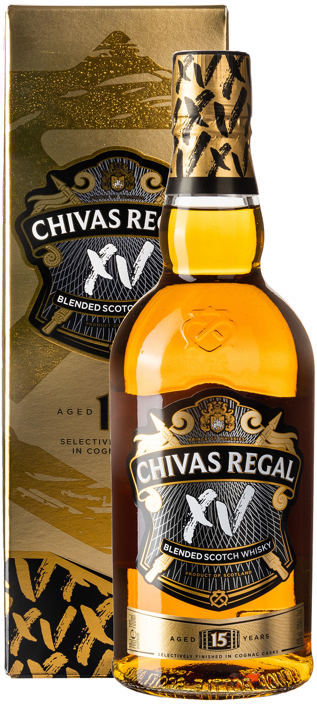 Chivas Regal XV 15 Jahre Blended Scotch Whisky 40% vol. 0,7L