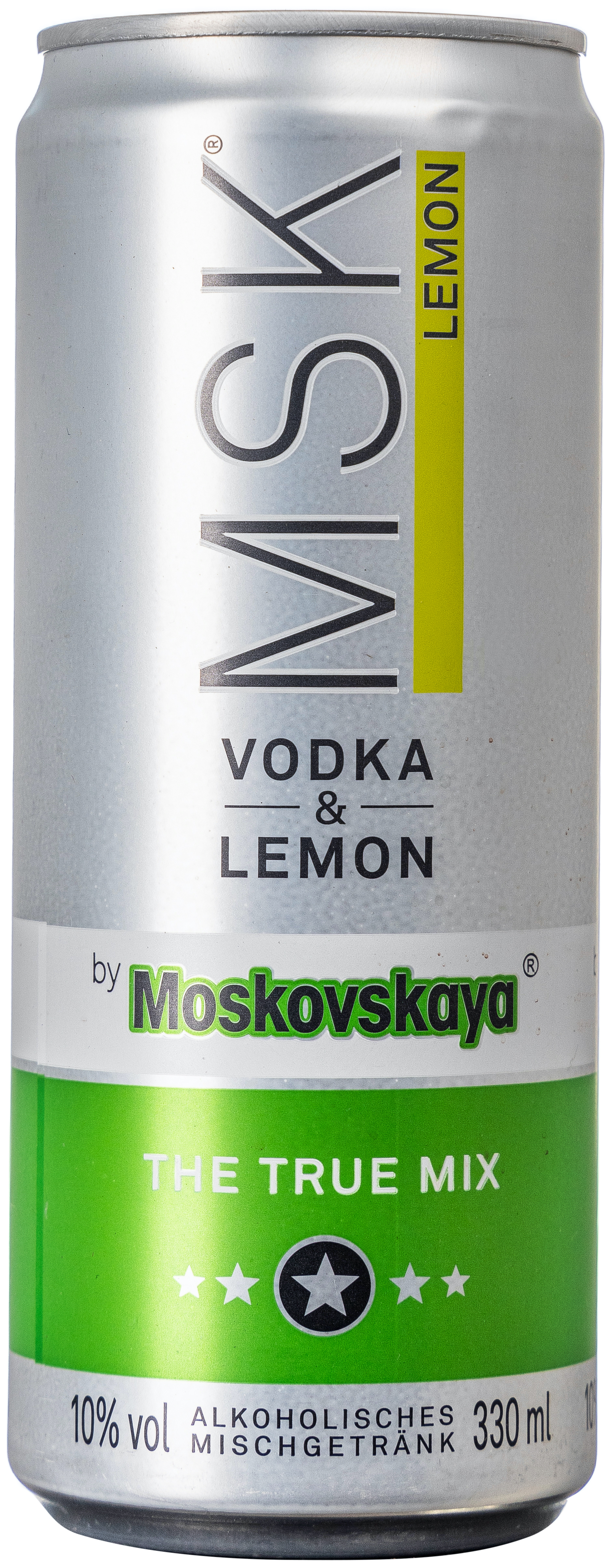 Moskovskaya Vodka & Lemon 10 % vol. 0,33L EINWEG 