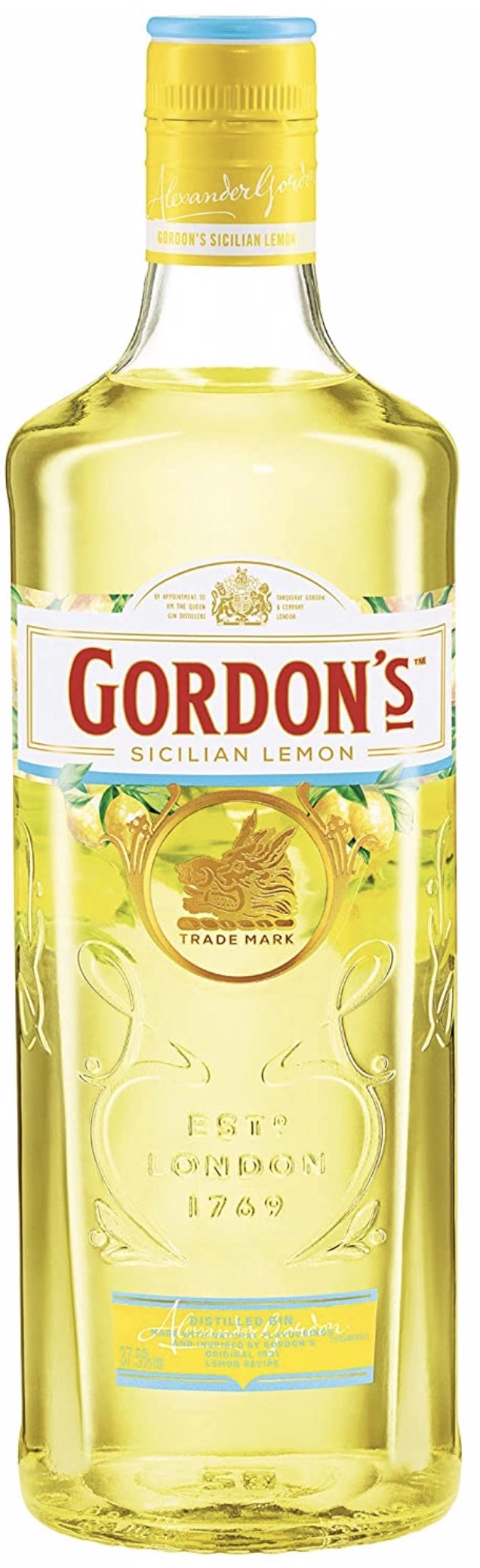 Gordon's Sicilian Lemon Gin 37,5% vol. 0,7L