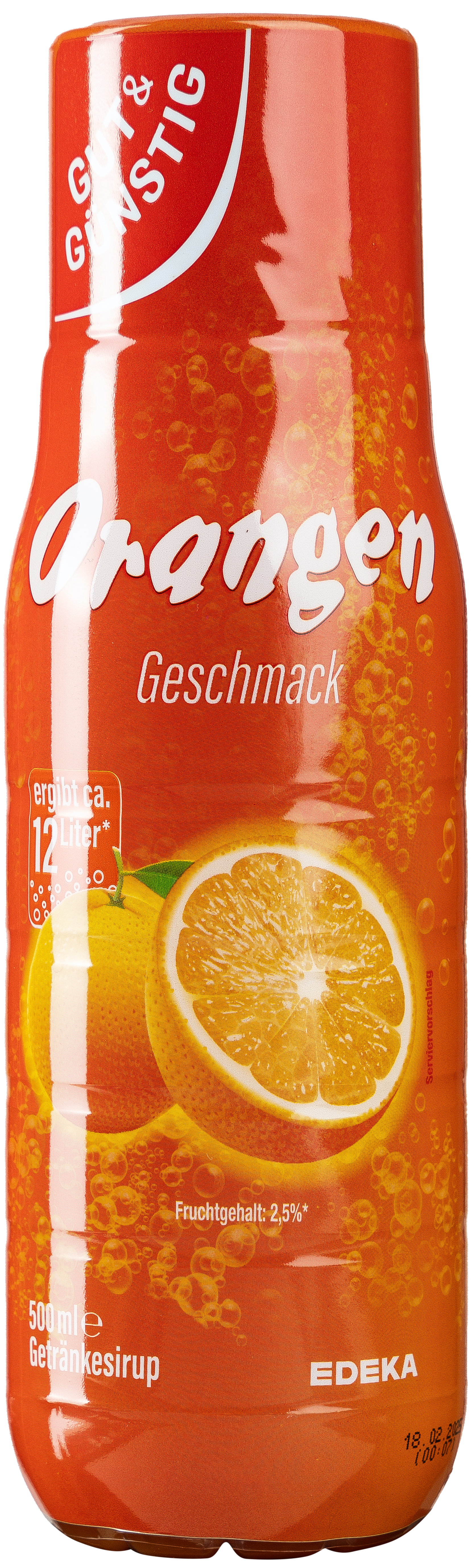 G&G Orange Sirup 0,5L