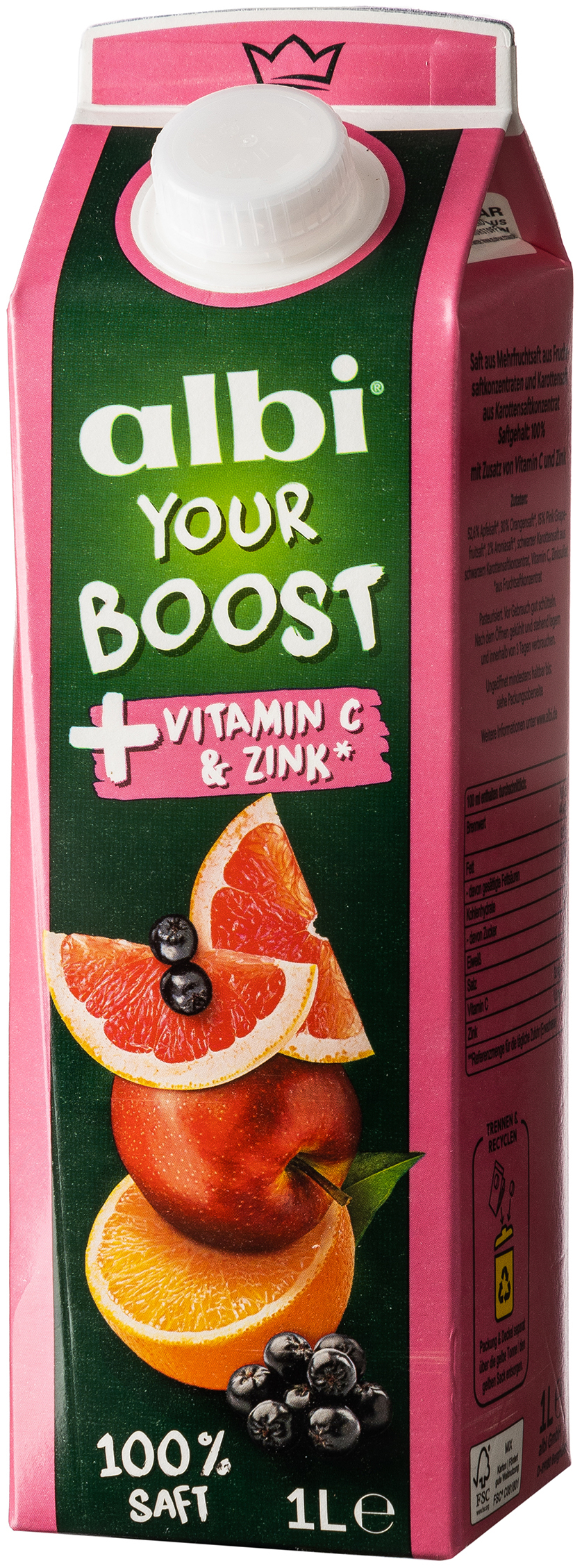 albi your boost - Plus Vitamin C & Zink 1,0L