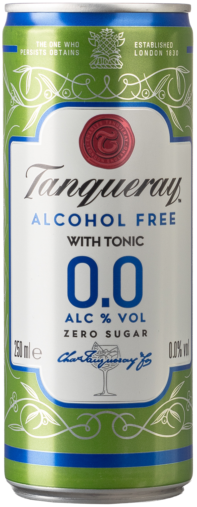 Tanqueray London Dry Gin and Tonic 0,00% vol. 0,33L EINWEG