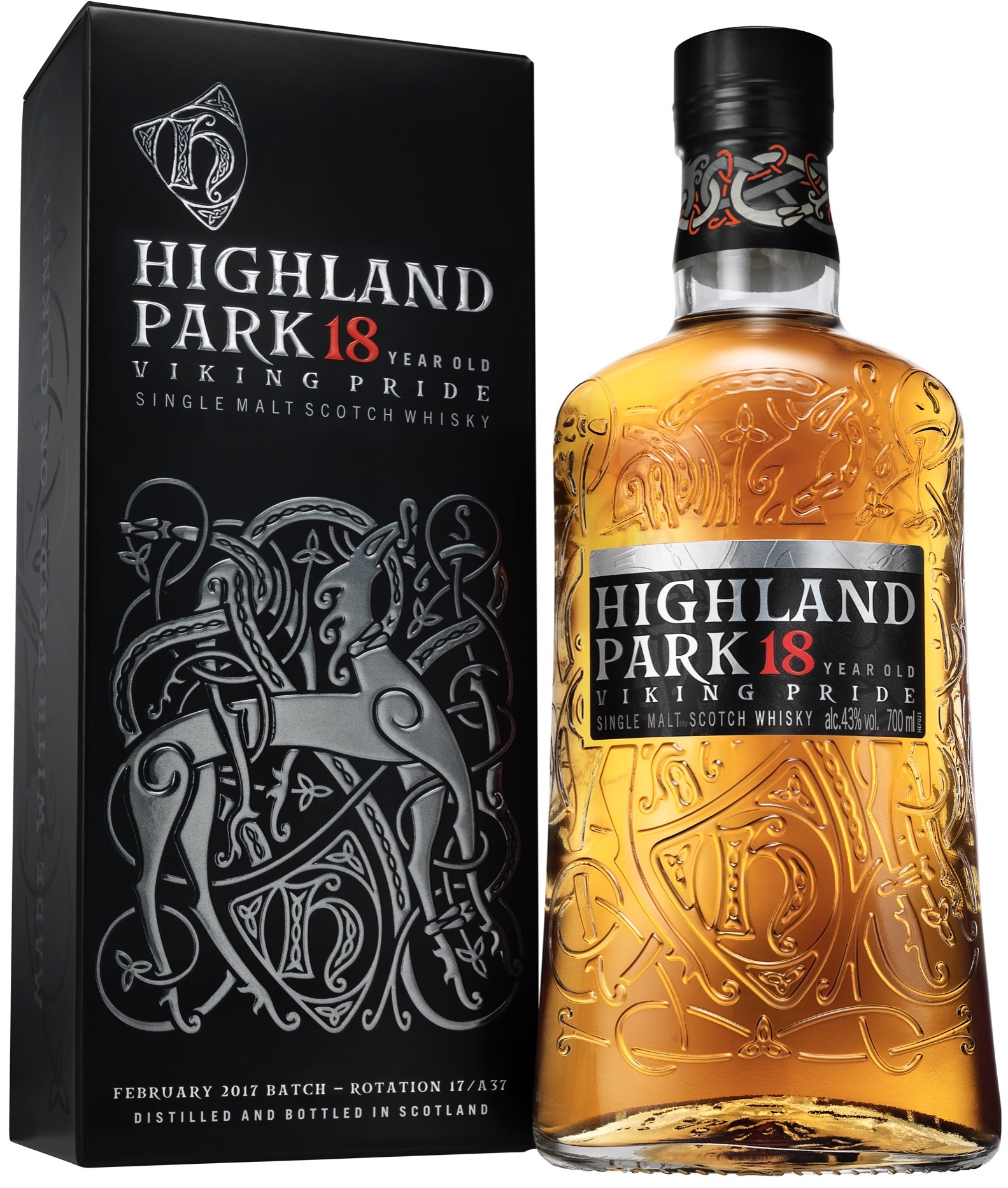 Highland Park 18 Jahre Viking Pride Single Malt Scotch Whisky in GP43 % 0,7 l