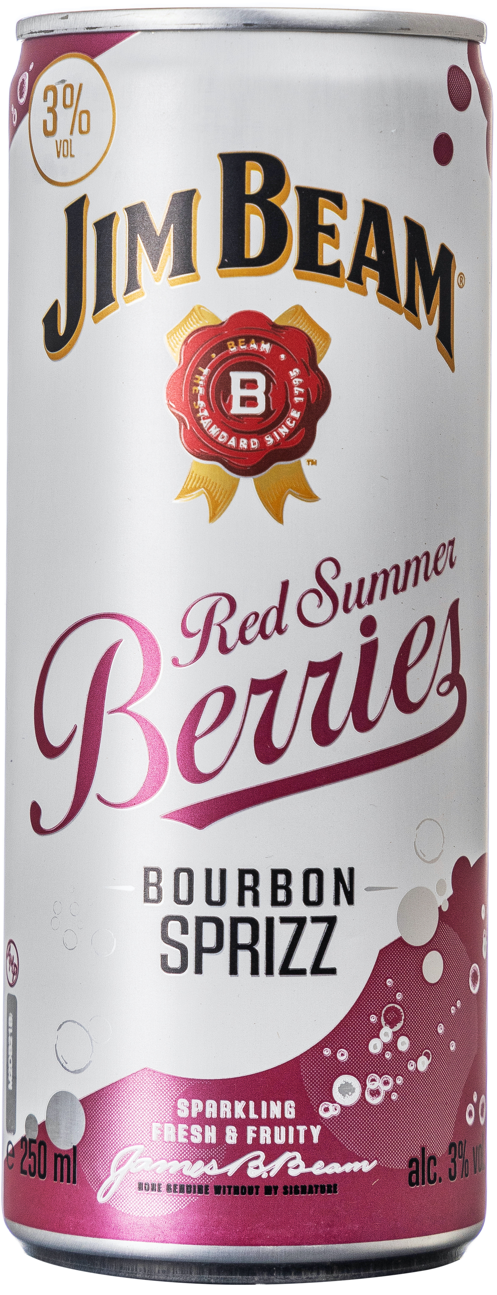 Jim Beam Spritzz Red Summer Berries 3% vol. 0,25L EINWEG