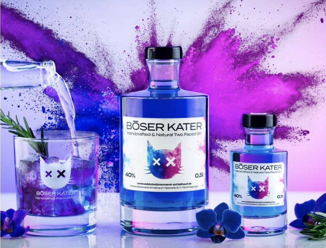 Böser Kater Handcrafted & Natural Two Faced Gin 40% vol. 0,5l