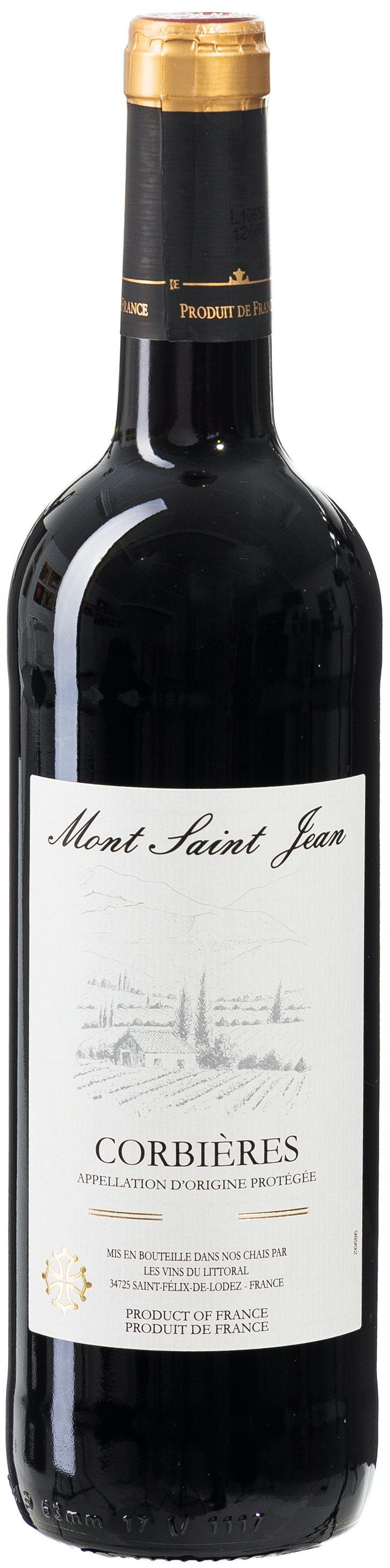 Mont Saint Jean Corbieres AOP trocken 13% vol. 0,75L