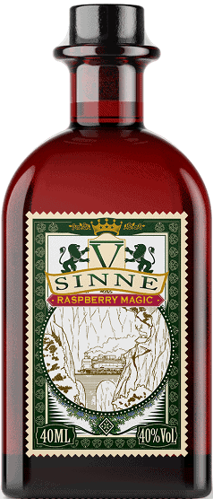 V-SINNE Raspberry Schwarzwald Gin 40% vol. 0,04L