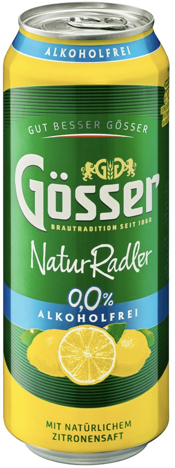Gösser Naturradler Alkoholfrei 0,5L EINWEG