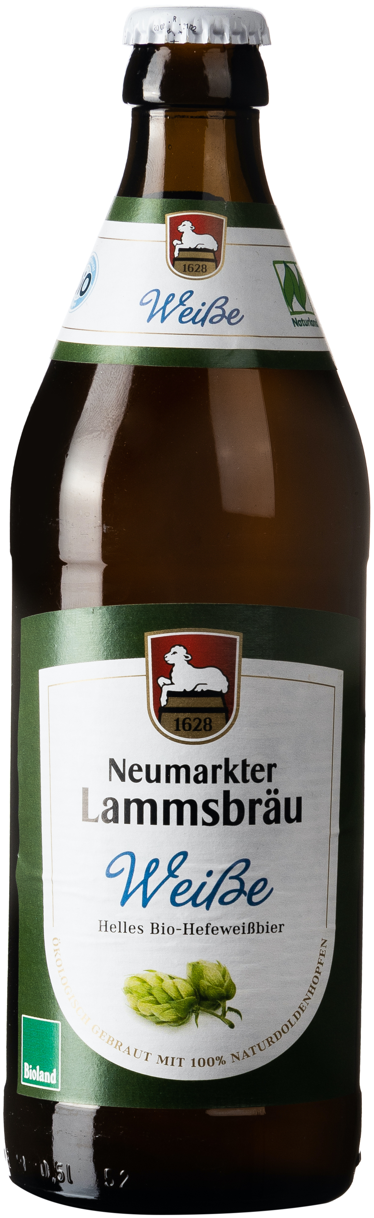Neumarkter Lammsbräu Bio Weisse 0,5L MEHRWEG