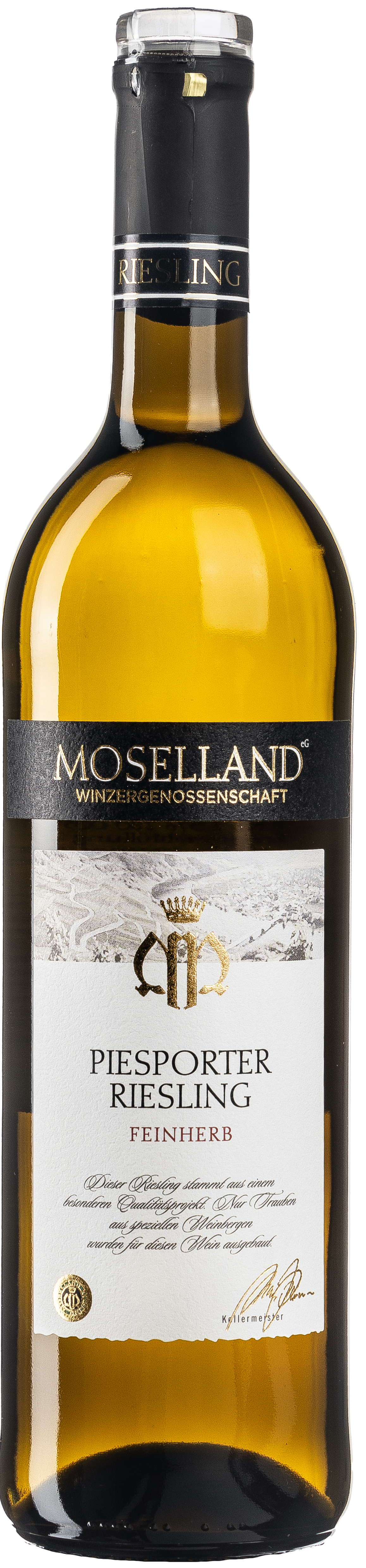 Moselland Lagen Piesporter Riesling feinherb 11% vol. 0,75L