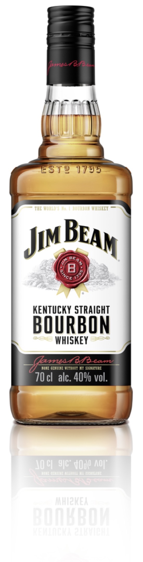 Jim Beam White Bourbon Whiskey 40% 0,7L