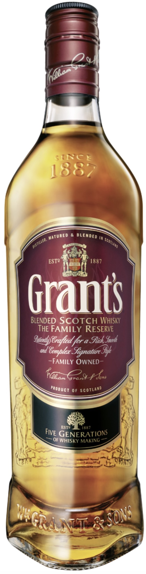 Grant's Blended Scotch Whisky The Family Reserve 40% vol. 0,7L