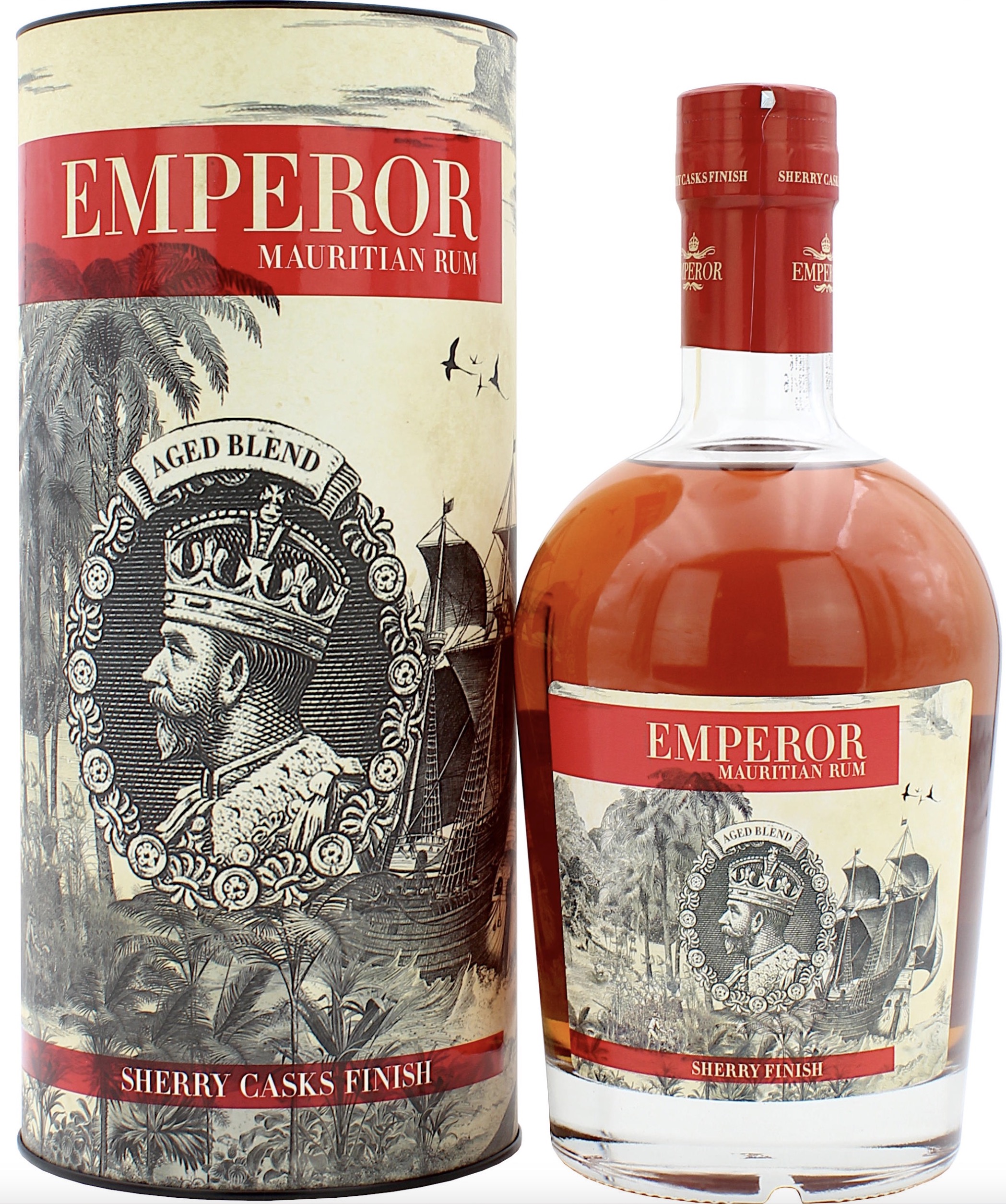 Emperor Mauritian Rum Sherry Finish 40% vol. 0,7L