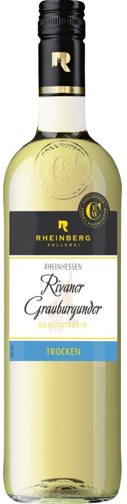 Rheinberg Kellerei Rivaner Grauburgunder trocken 12%vol. 0,75L