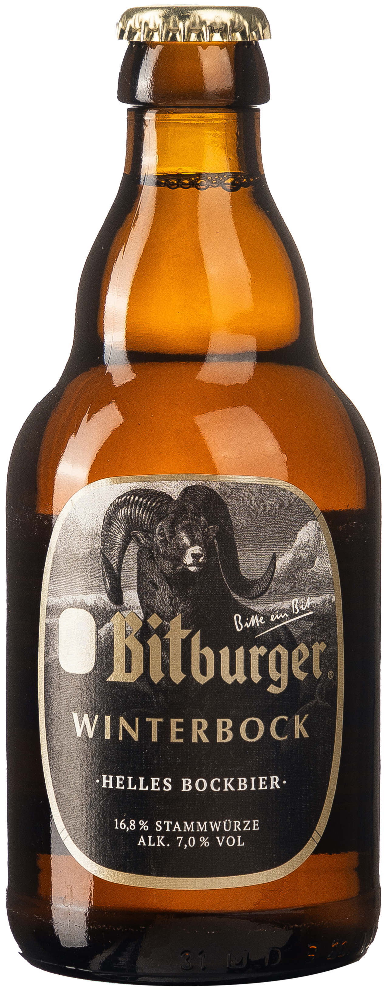 Bitburger Winterbock stubbi 0,33L MEHRWEG