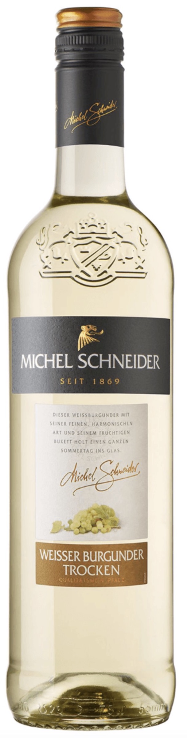 Michel Schneider Weißer Burgunder Pfalz trocken 12,5% vol. 0,75L