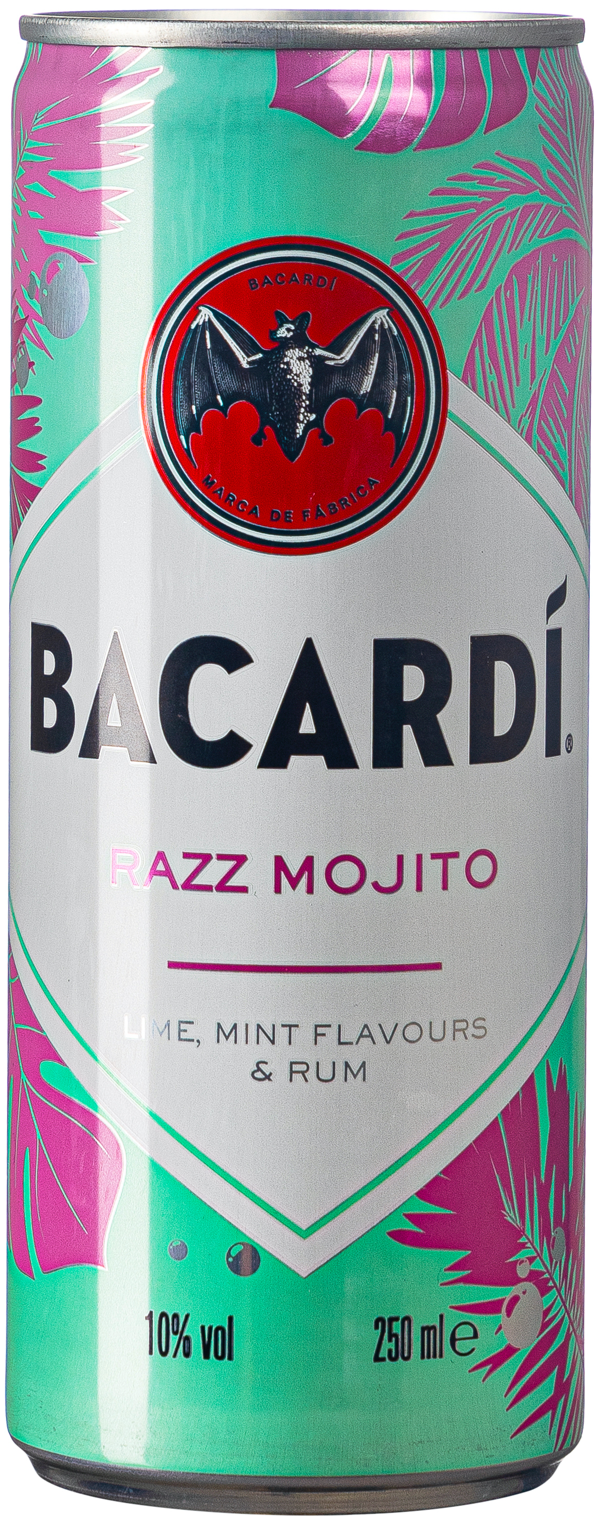 Bacardi Razz Mojito 10% vol. 0,25L EINWEG