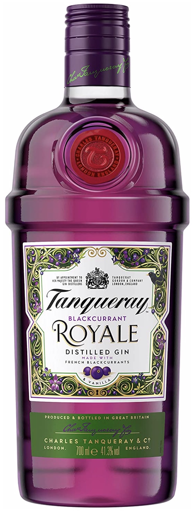 Tanqueray Blackcurrant Royale Gin 41,3% vol. 0,7L