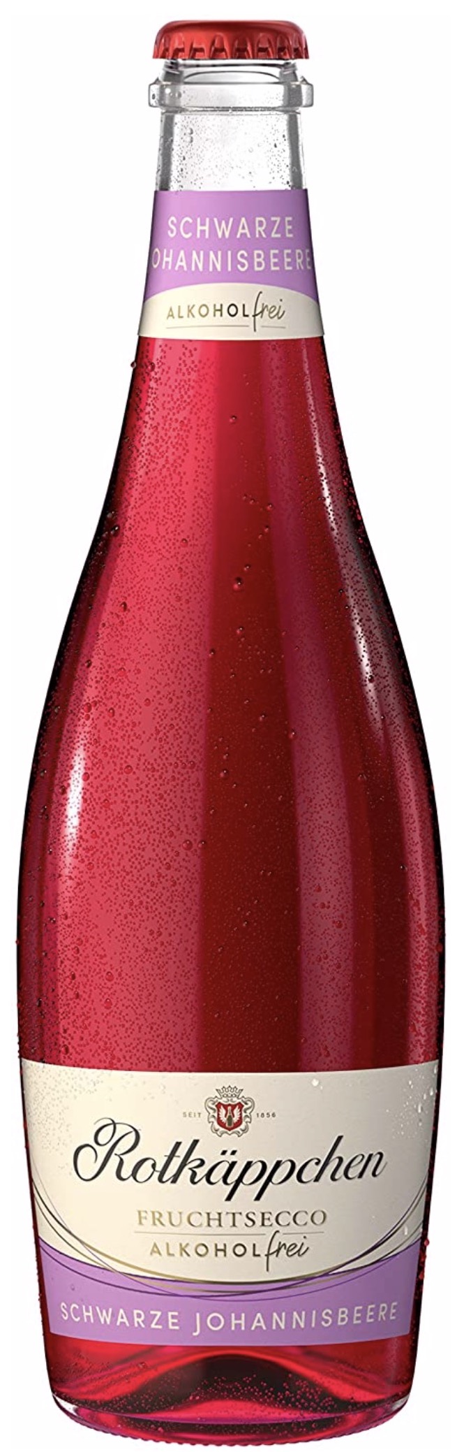 Rotkäppchen Fruchtsecco Schwarze Johannisbeere Alkoholfrei 0,3% vol. 0,75L