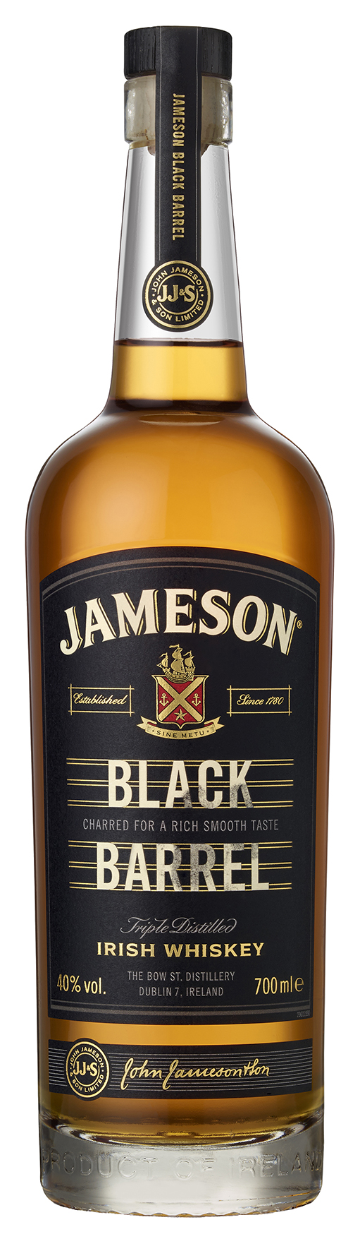 Jameson Select Reserve Black Barrel Irish Whisky 40%vol. 0,7 L