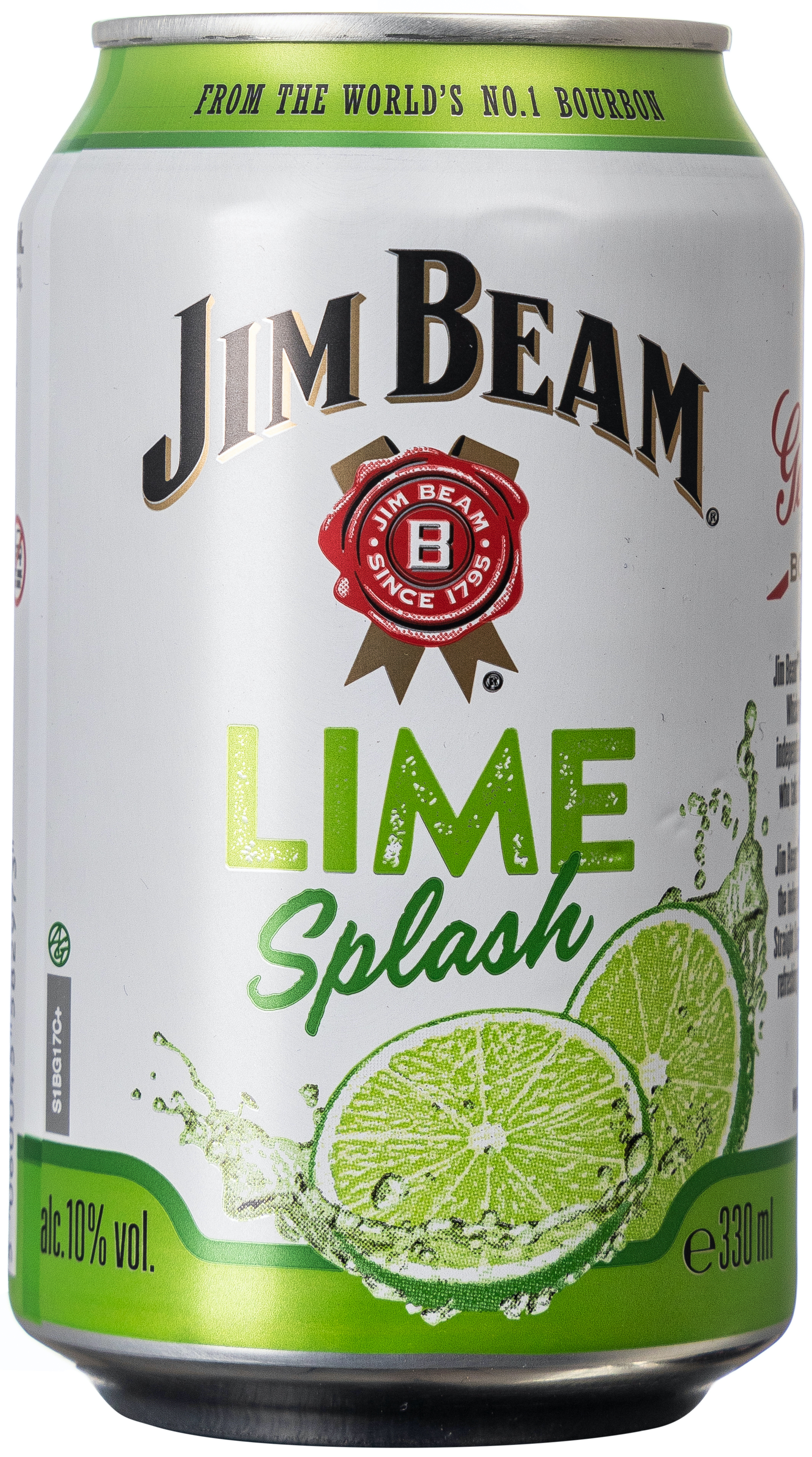Jim Beam Lime Splash 10% vol. 0,33L EINWEG